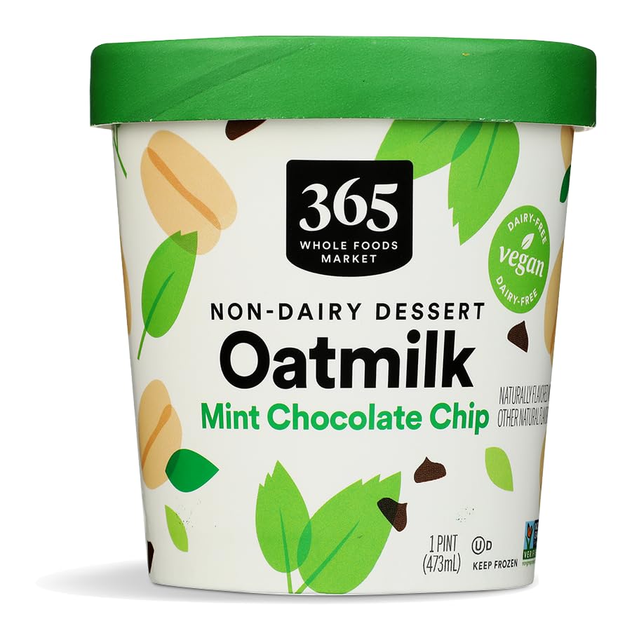 365 by Whole Foods Market Mint Chip Oat Milk Frozen Dessert, 1 PT