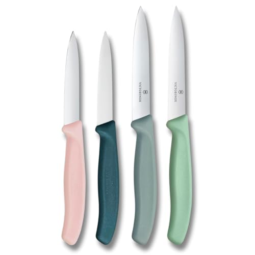 ictorinox Swiss Classic 4-Piece Paring Knife Set, Straight & Serrated Edge