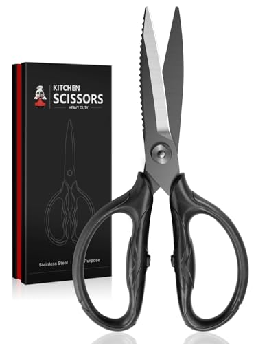 SHAN ZU 8.4" Titanium Heavy Duty Kitchen Scissors - Japanese Shears