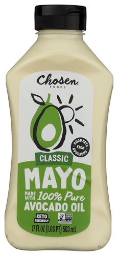 Chosen Foods 100% Avocado Oil Classic Mayo Squeeze, 17 FZ