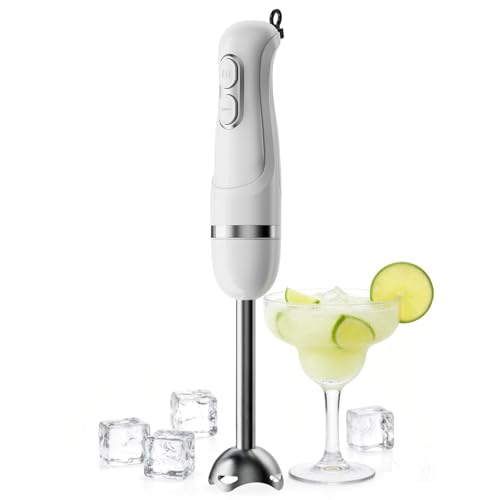 Turelar Immersion Blender Corded 400W, 2 Speed, Emulsifier, Blend