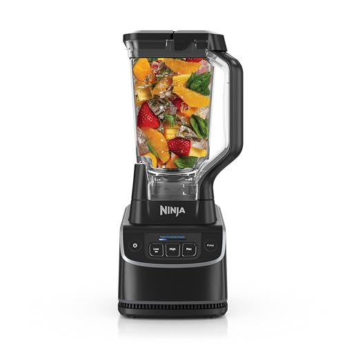 Ninja UltraCrush Professional Blender | 1000W Power, XL 72-oz.* Pitcher | Total Crushing Technology | 3 Manual Speeds for Smoothies, Sauces & More | Full-Size Countertop | Black | BP201