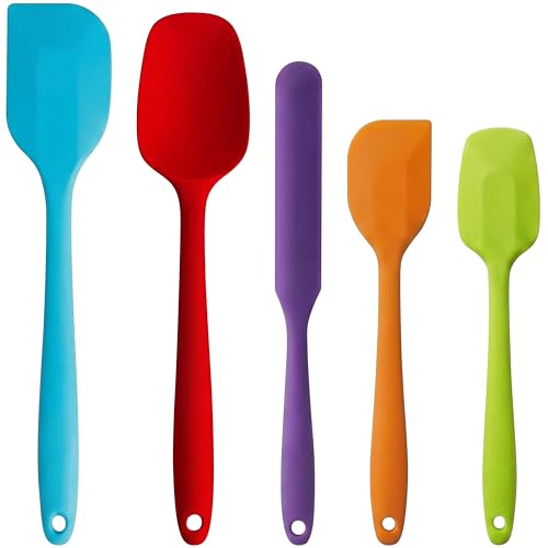 Kodreat 5 Pieces Silicone Spatula Set BPA Free