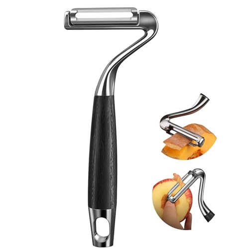 MIKDNH Swivel Vegetable Peeler，stainless steel flat peeler