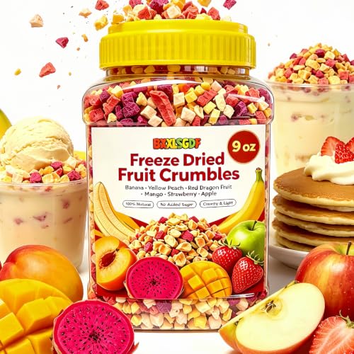 Freeze Dried Mixed Fruit Snacks 9oz Dehydrated Fruit Medley No Sugar